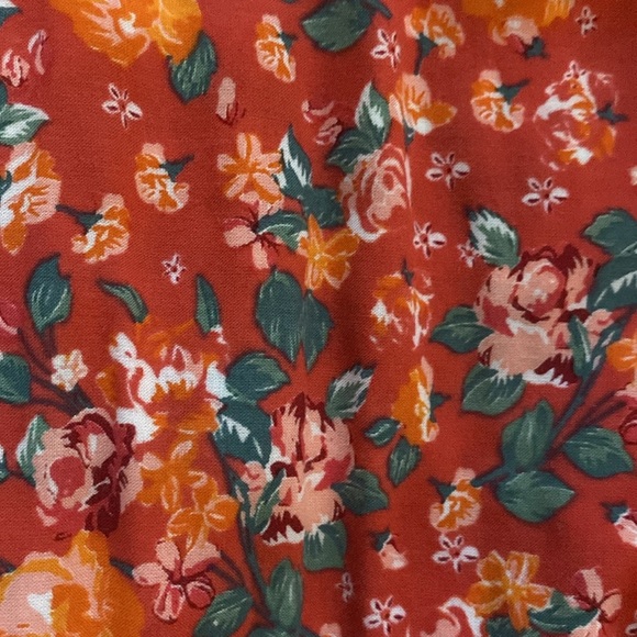 Tulle & Batiste Bohemian gypsy Floral MAXI DRESS - RED size Small Gorgeo… - Picture 6 of 10